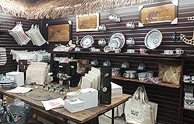Gifts on display
